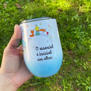 Copo oval térmico personalizado a vácuo com nome,profissão personalizado, copo personalizado com seu nome, inicial, frase...