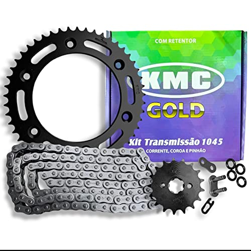 Kit Relação Bros 160 Xre 190 Com Retentor 2015 Até 2023 Kmc Gold