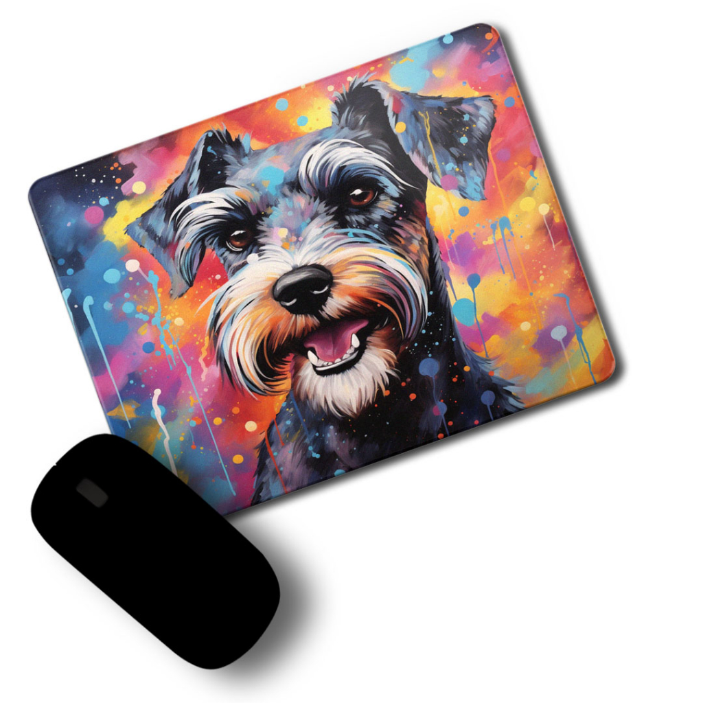 tesori dell' Caroline Shih Tzu Hearts Love & valentine' S DAY Portrait mouse pad/Hot Pad/Trivet (SC9256MP