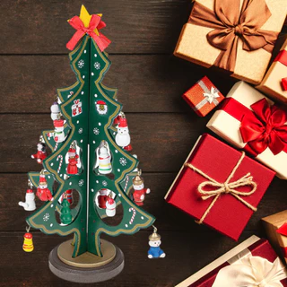 Árvore De Natal Enfeite Mesa Natalino Pinheiro Decorativo