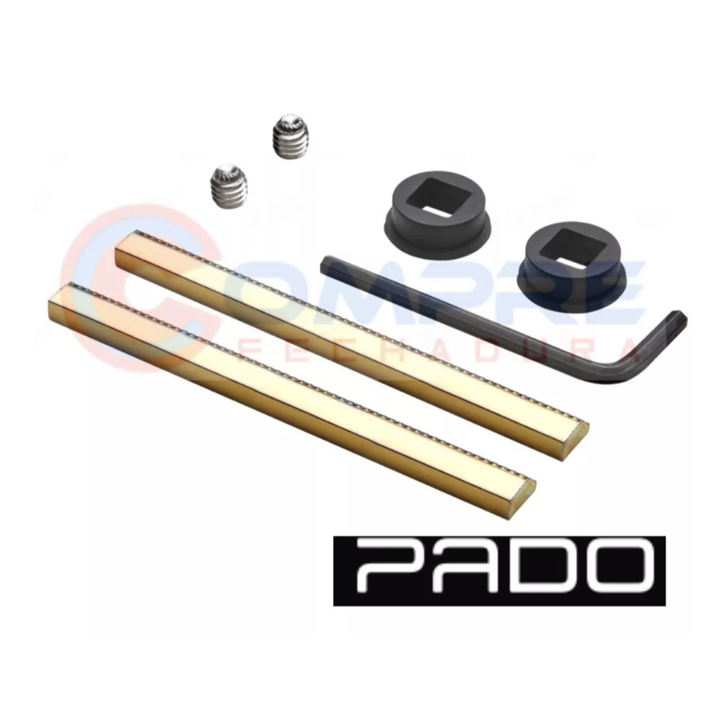 Haste Ferro De 14 Cm Para Maçaneta De Fechadura Com Parafuso