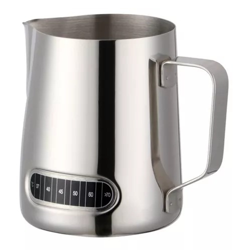 Jarra Pitcher Leiteira Inox 900/600/350ml Com Termômetro | Shopee Brasil