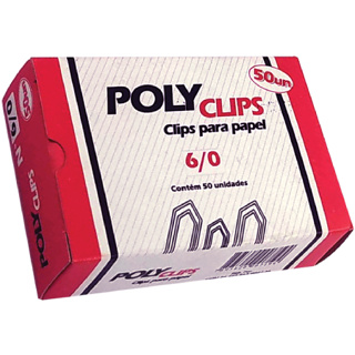 Clips Galvanizado Para Papel - Polyclips
