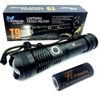 Lanterna Led Xml T9 Tatica Militar Original