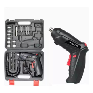 Parafusadeira Sem Fio Recarregavel Bivolt Black Edition com Maleta + Acessórios