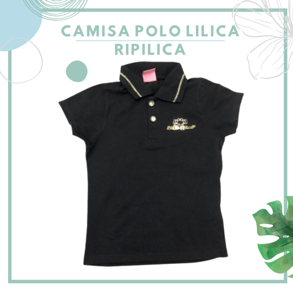 Vestido gola best sale polo lilica ripilica