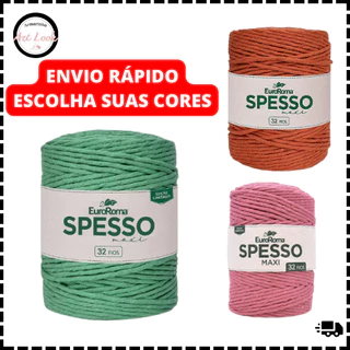 Barbante Spesso Maxi Euroroma 32 Fios 1kg