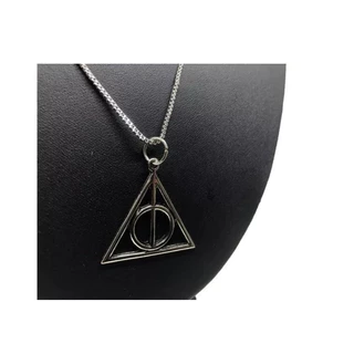Corrente Aço Inox Harry Potter 70cm Relíquia Da Morte
