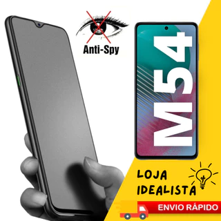 Pelicula Ceramica Fosca Privacidade Samsung Galaxy M54 Matte Antispy Pronta Entrega