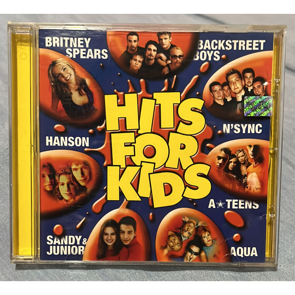 CD Hits For Kids 2001 Coletânea Sucessos Britney Spears Hanson ...