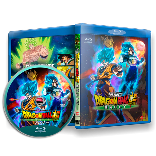 Blu-ray Dragon Ball Super: Broly - Filme Completo dublado em alta