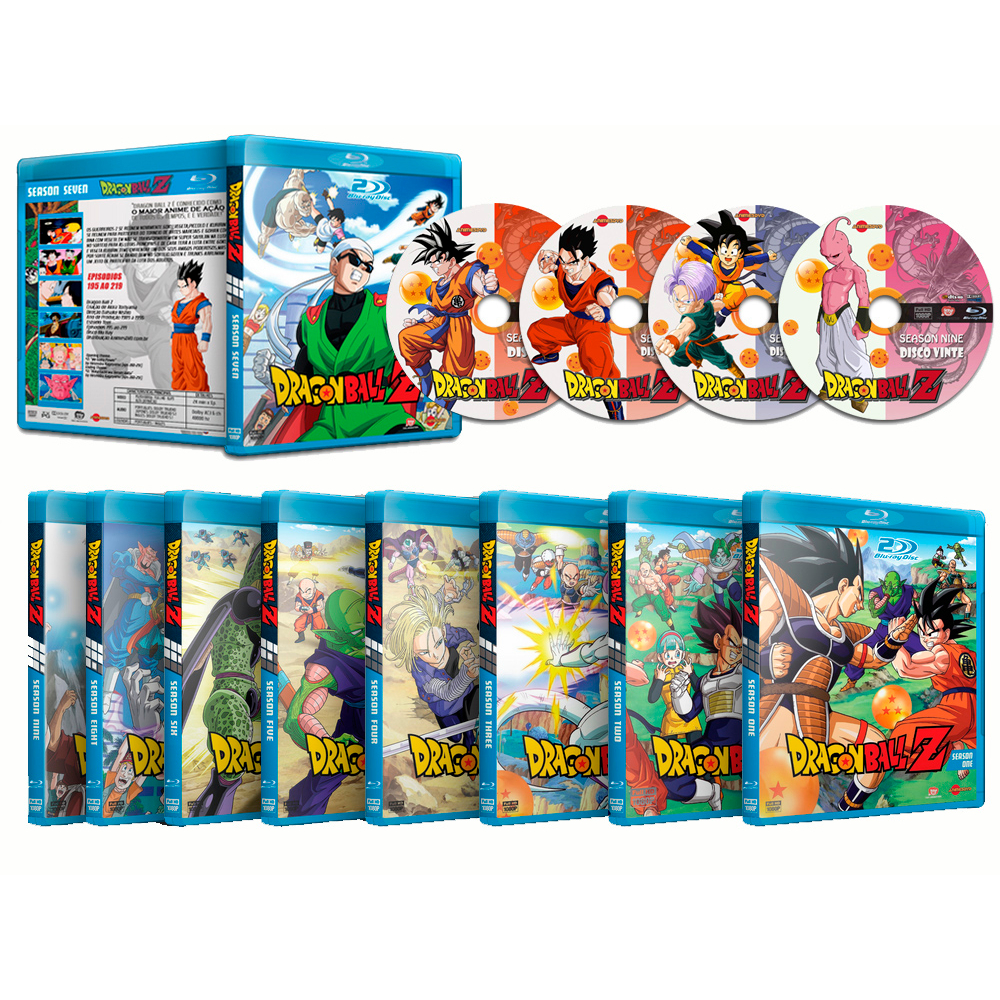 Blu-ray Dragon Ball Z - Série de TV completa em alta definição
