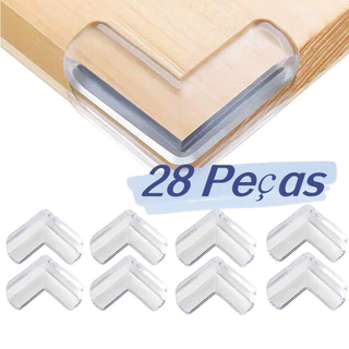 28 Protetor De Silicone De Mesa Quina Protetor Para Móveis Quarto Cozinha Casa em Oferta na Shopee
