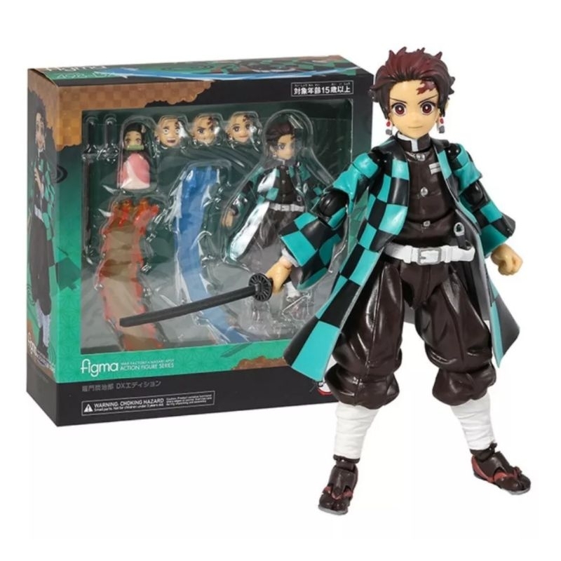 Figura Anime Demon Slayer para Crianças, estatueta Tsugikuni Yoriichi,  Manga PVC Montar Modelo Boneca, Presente Toy