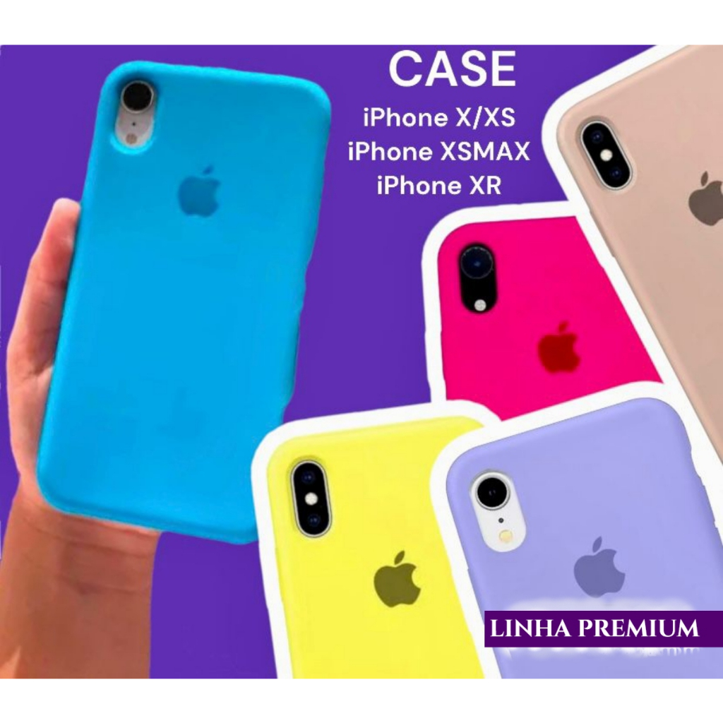 Capa Luxo Case Aveludada Apple iPhone XR - Celulares e Presentes -  Celulares, Capinhas para Celular e Acessórios