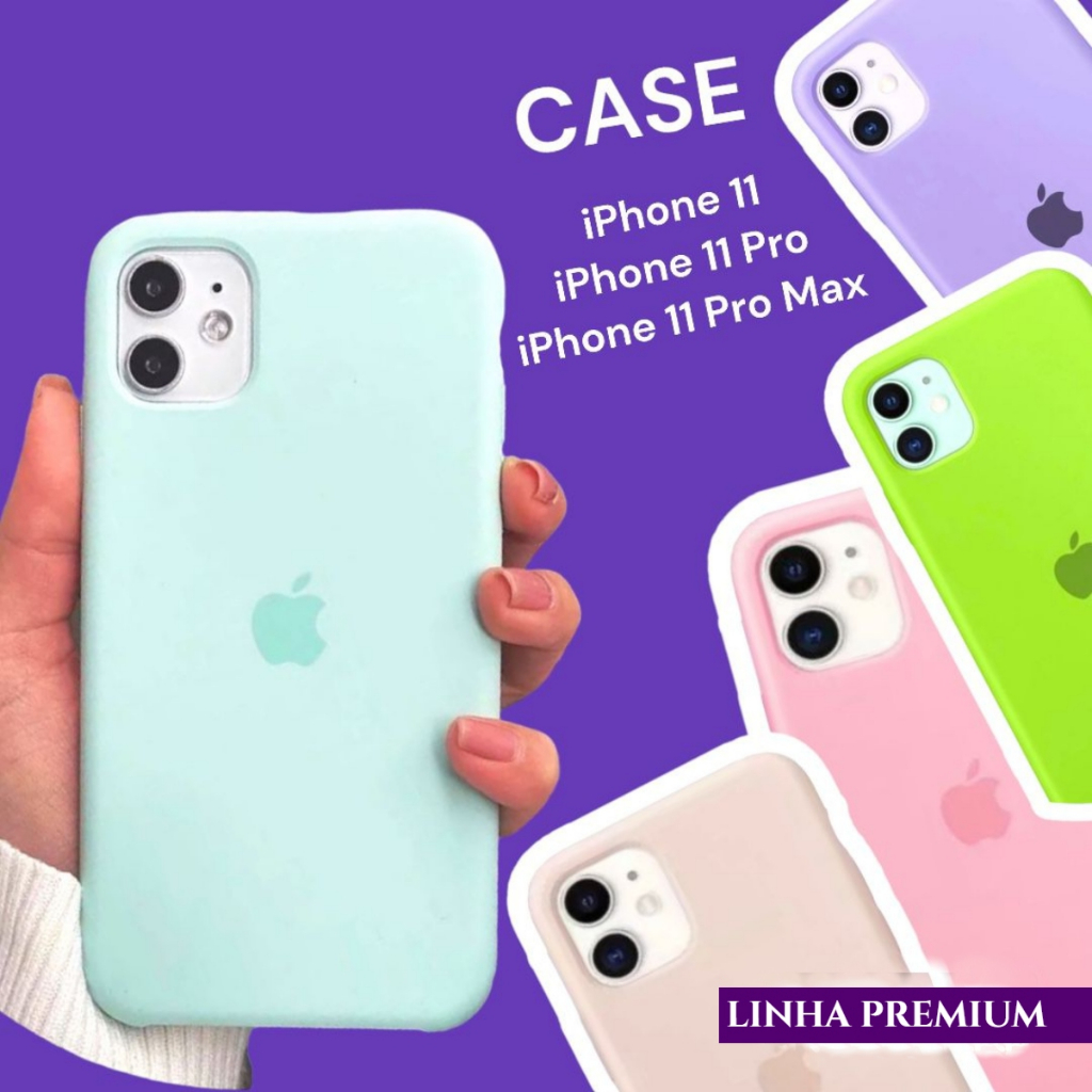 Capa Capinha Case Silicone Aveludada Para iPhone 15 Plus - Linha de Capas  Premium - Capinha de Celular - Magazine Luiza