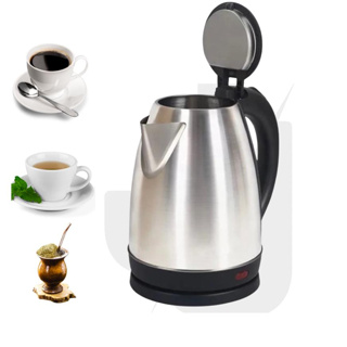Chaleira Elétrica Jarra Bule Inox 110V Promoção