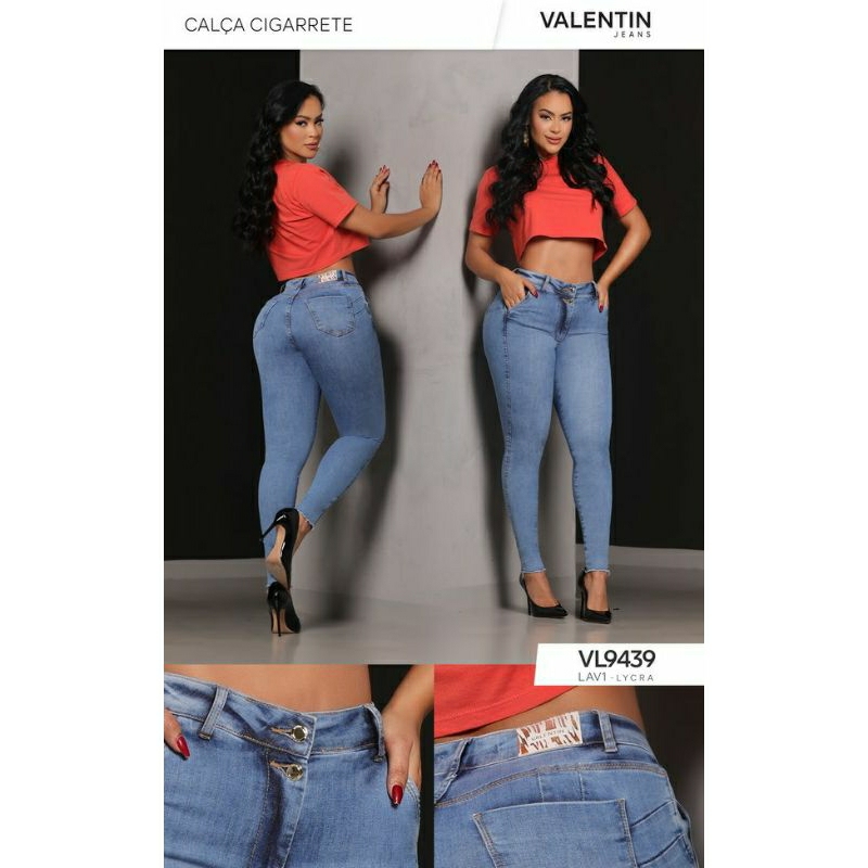 Calça best sale jeans valentin