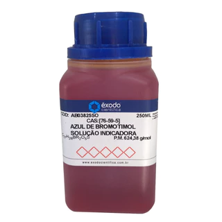 Azul de Bromotimol Solução Indicadora 250ml