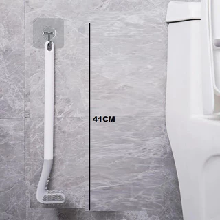 OFERTA Escova Escovas Limpa Privada Sanitária 41X7,1X5CM Golfe Vaso De Silicone Durável Escova Multicolorido em Oferta na Shopee
