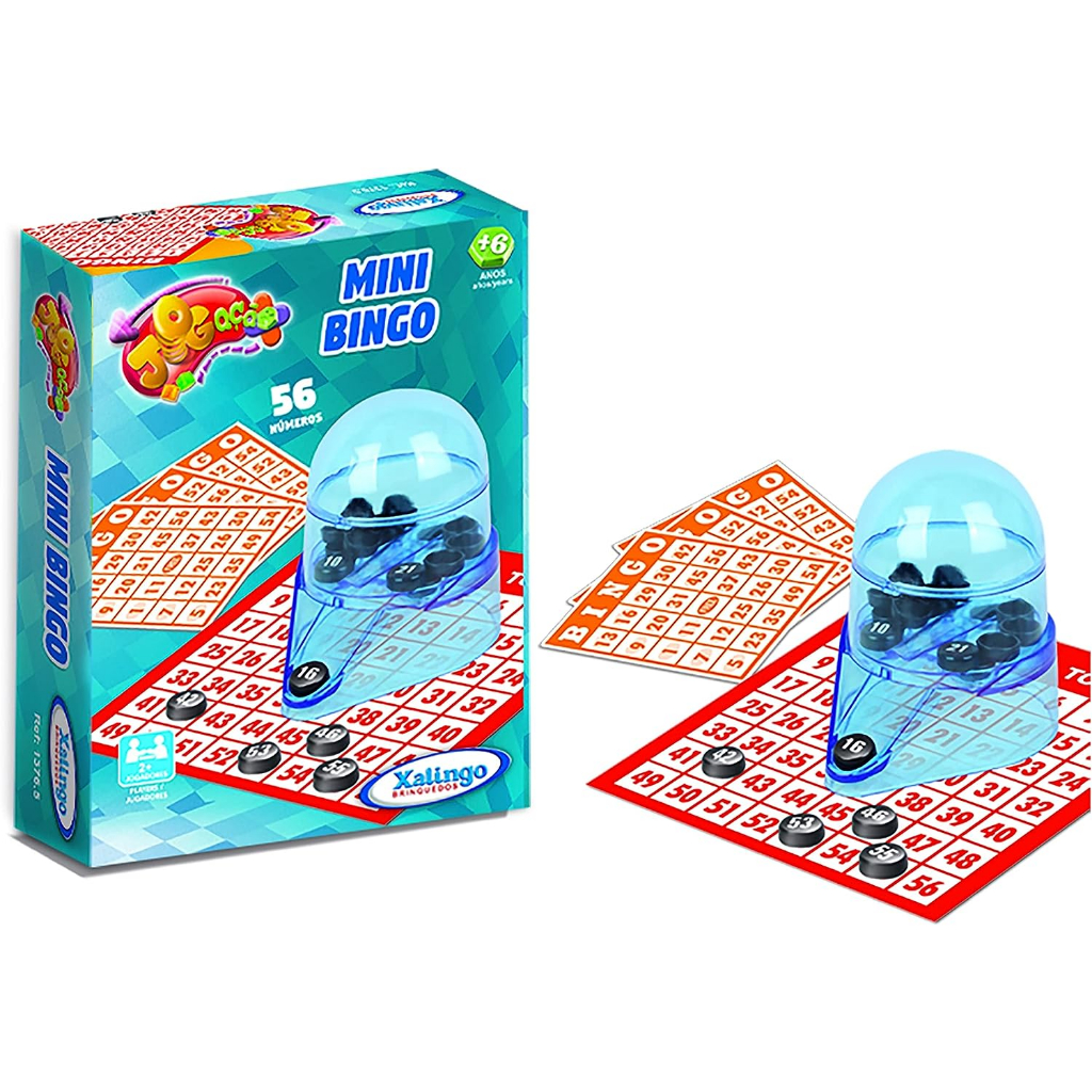 Mini Bingo Joguinhos de Bolsa - BABEBI - Jogo Bingo Infantil