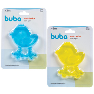 Mordedor Bebê Gengiva Dentição com Agua Buba