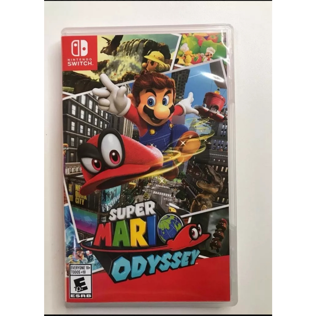 Jogo Nintendo Switch Super Mario Odyssey Semi-novo | Shopee Brasil