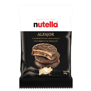 Alfajor Chocolate Nutella 40g