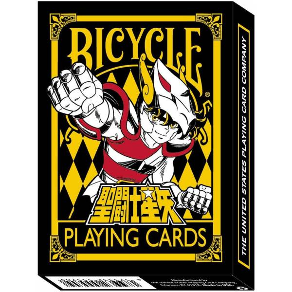 BARALHO: Jogo de Cartas - Cavaleiros do Zodíaco / Saint Seiya BICYCLE Playing Cards [Goods] Lacrado PRONTA ENTREGA