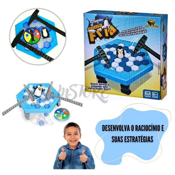 Jogo do Pinguim - Quebrando o Gelo – FDK Brinquedos Pedagógicos