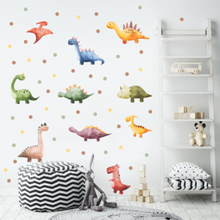 Adesivos de Parede infantil dino, dinossauros decoração quarto de bebê menino