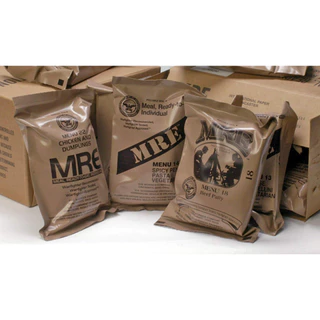 Refeições / Rações genuínas do exército americano, Sabores sortidos - MREs (Meals Ready-to-Eat)