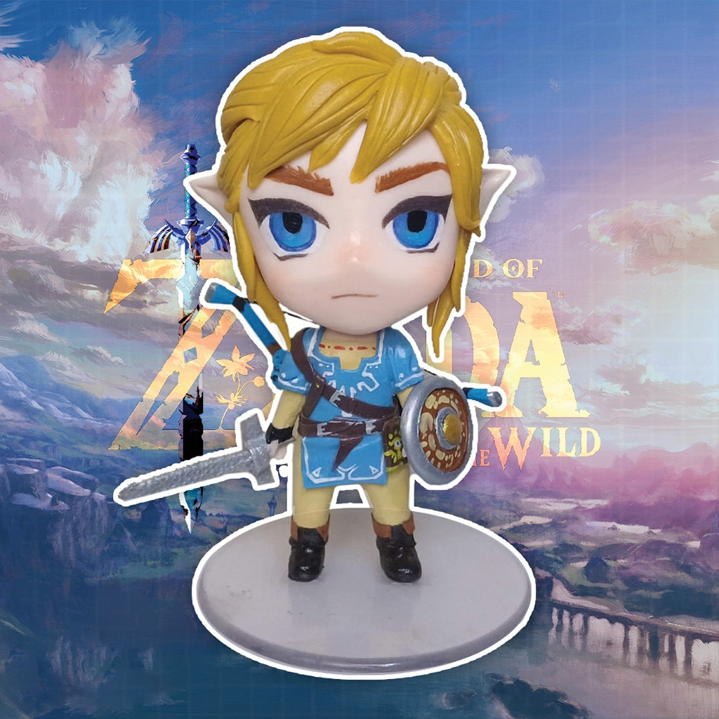 Link - Zelda Breath of The Wild (Chibi) | Shopee Brasil
