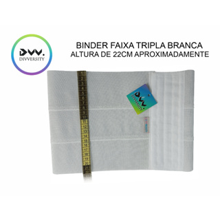 Fichário De Seios Com Fivela 3 Camadas / Não Bandagem / Top Curto