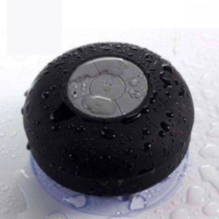 Mini Caixinha de Som Banho a Prova D´água Caixa de Som Bluetooth - Preta - Rosa - Azul