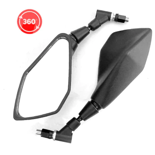 Retrovisor Modelo Z400 Haste Curta Modelo Articulado 360º