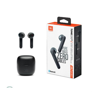 Fone De Ouvido Sem Fio Jbl 220tws Bluetooth V5.0 Com Microfone Estéreo E Caixa De Carregamento