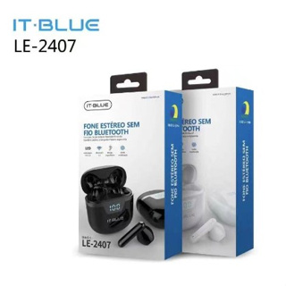 Fone De Ouvido Bluetooth 5.0 Com Visor Digital It-blue LE-2407