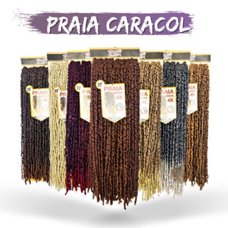 Cabelo Fibra Premium Organico Praia Twist Caracol Crochet 4x 360G
