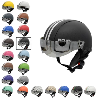 Capacete Coquinho Scooter Elétrica De Bike Skate Lançamento Viseira Silver