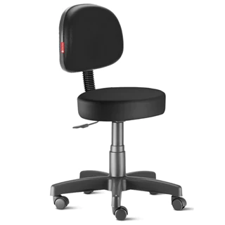 Cadeira Mocho Nice Secretaria Estética E Tatuador Design de Sobrancelhas - Direto de Fábrica