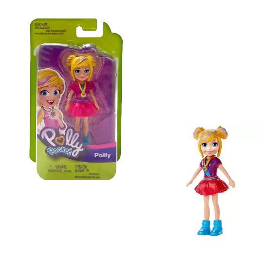 Polly Pocket Boneca Basica Sortimento, MATTEL