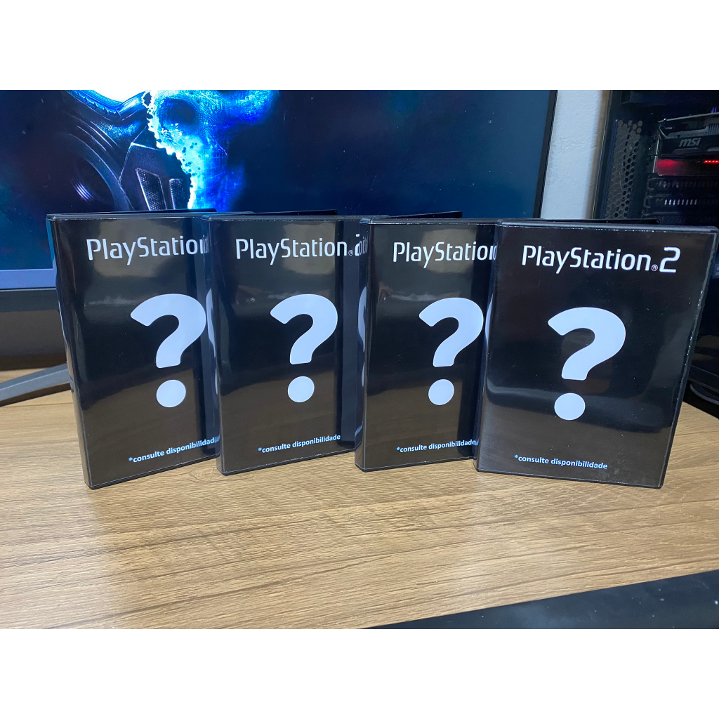 4 Jogos a sua Escolha para PLAY 2 ( Comprando neste anúncio você tem 12 reais de desconto )