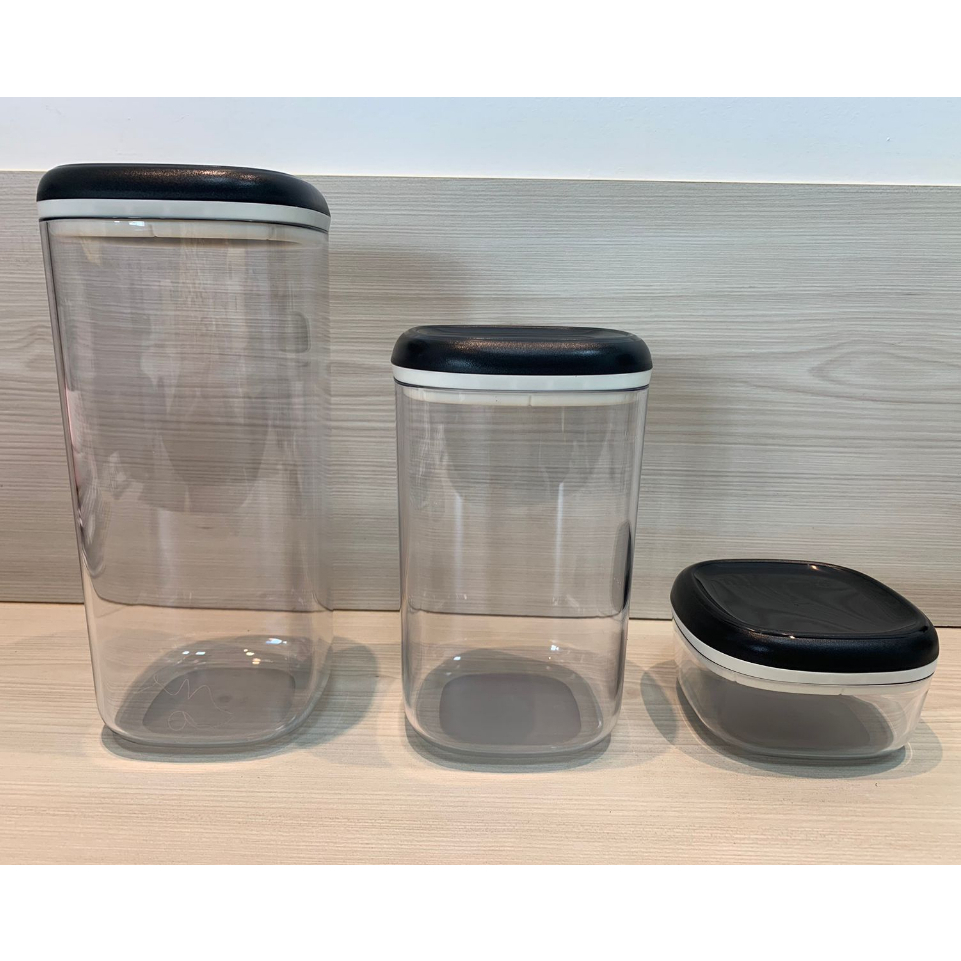 TUPPERWARE MODULAR CLEAR NATURAL 1.8 LITROS - 1.3 LITROS - 780 ML - 240 ...