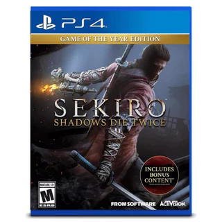 Sekiro: Shadows Die Twice GOTY Edition - PS4 - Mídia Física - Lacrado