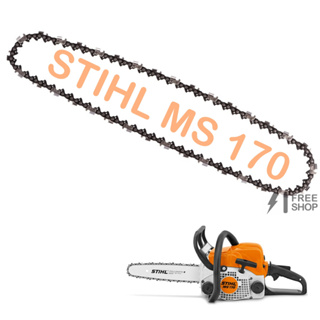 Corrente 22 Dentes Motosserra Stihl 170 1,1mm 3/8 Sabre 30cm