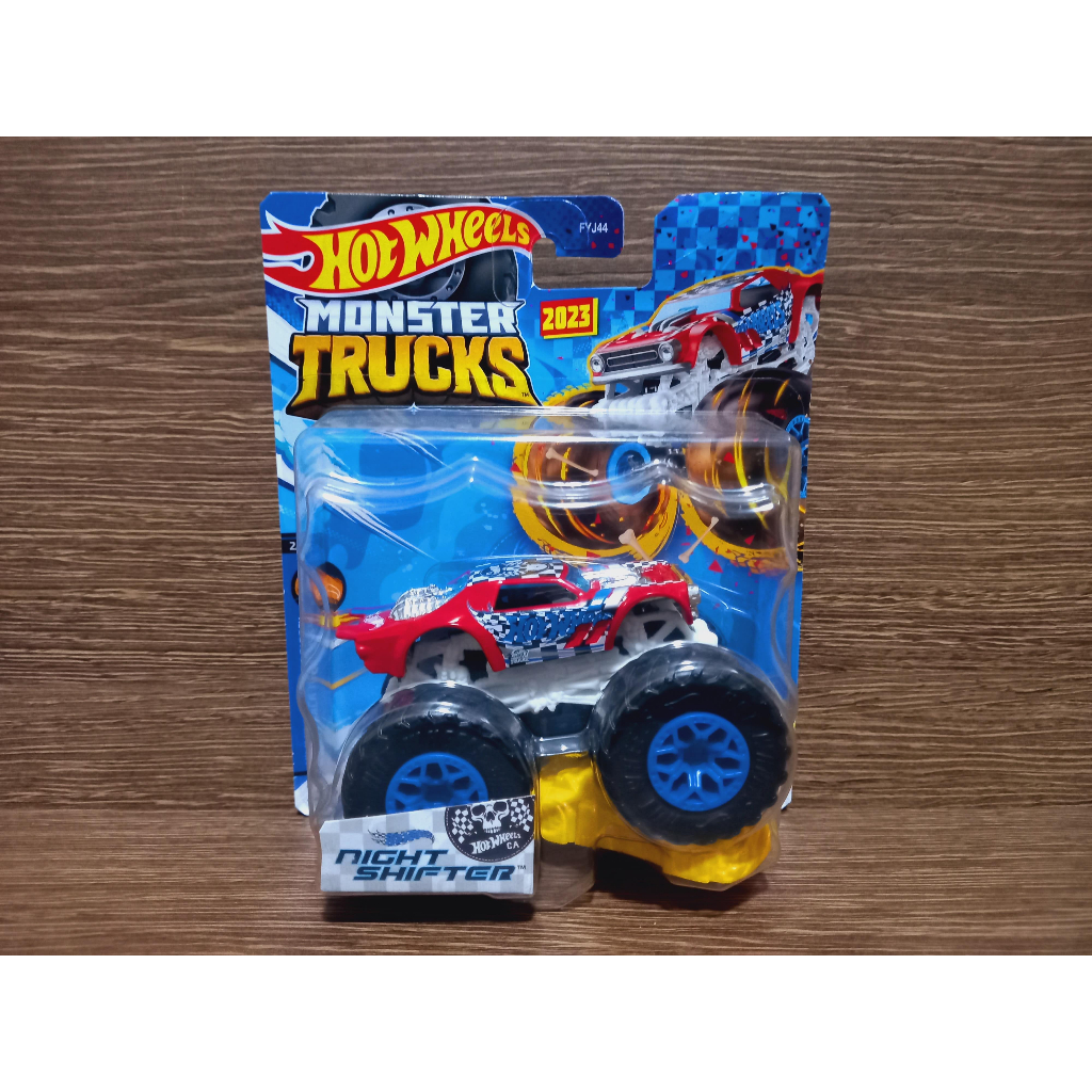 Hot Wheels Pista Monster Trucks Color Shifters Playset Mattel - HGV14