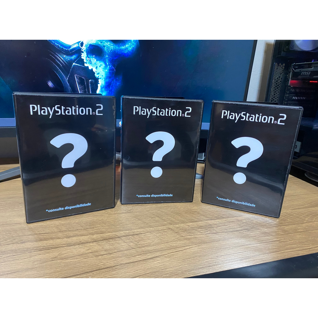 3 Jogos a sua Escolha para PLAY 2 ( Comprando neste anúncio você tem 4 reais de desconto )