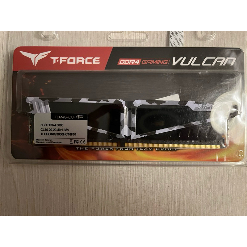 Memória RAM T-Force - 8GB DDR4 3000mHz