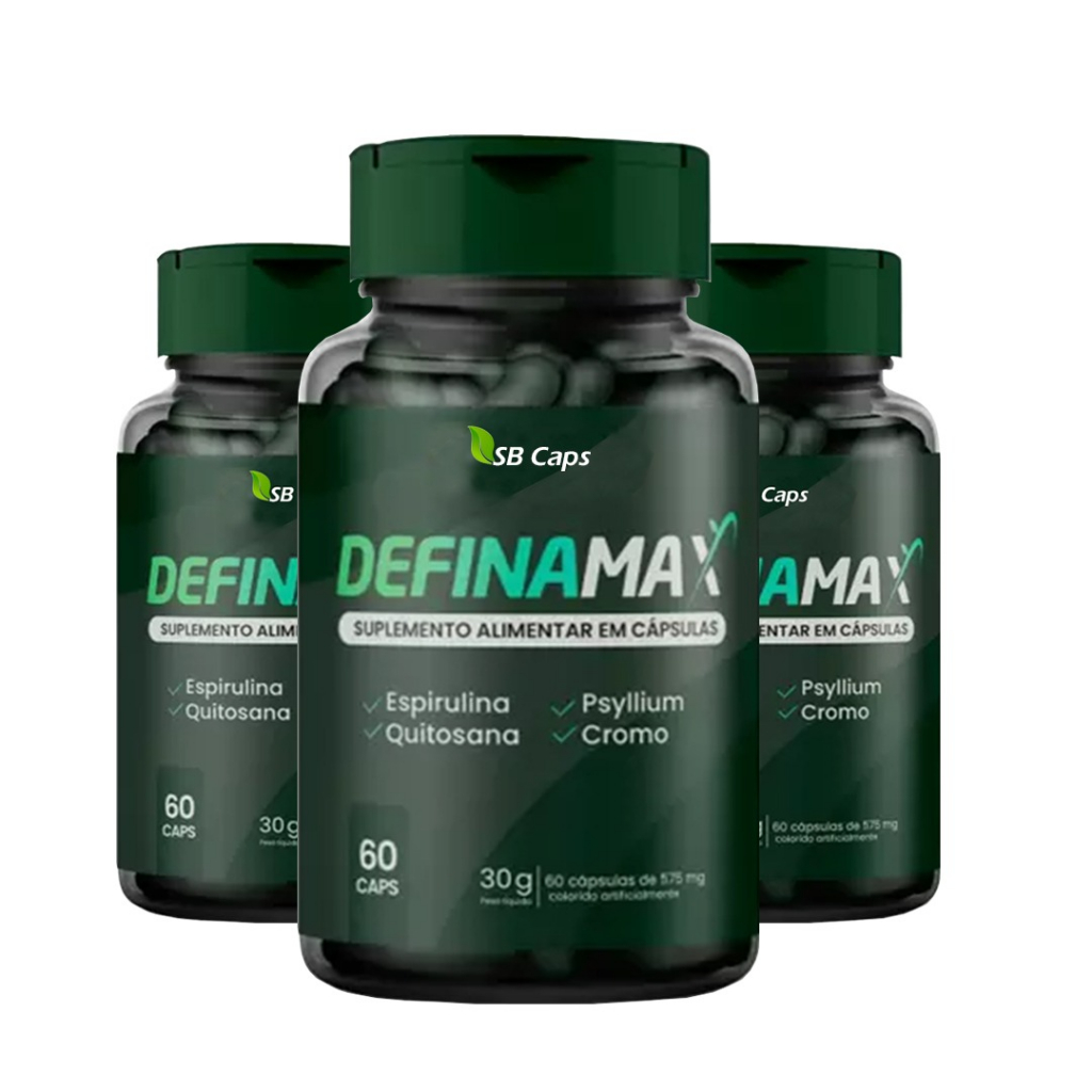 Definamax Original 3x60 Cápsulas - Fórmula De Alta Absorção!!! PROMOÇÃO POR TEMPO LIMITADO